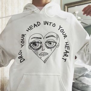 Drop Your Head Into Your Heart Y2k Sweatshirt